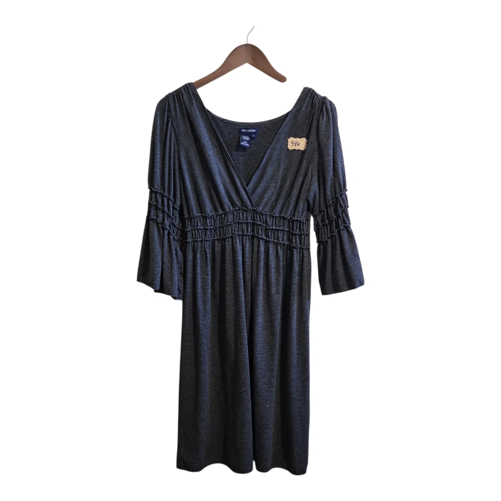 Max‎ Edition Charcoal Long Sleeve Dress Size Large